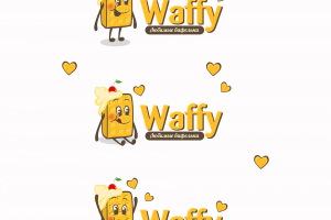 конкурсная работа логотип "Waffy"