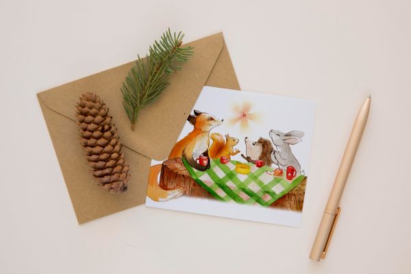 Открытки (акварельные иллюстрации)