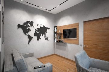 Дизайн-проект рабочего кабинета