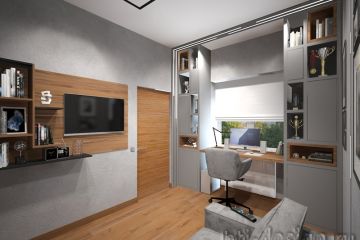 Дизайн-проект рабочего кабинета