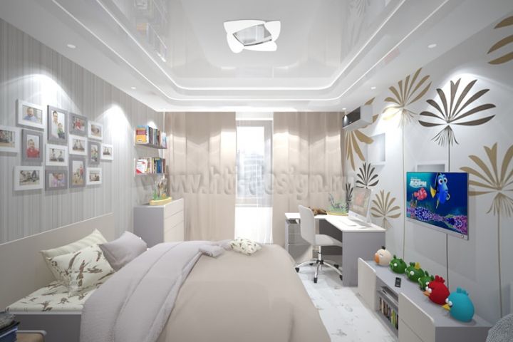 Дизайн-проект детской / подростковой комнаты - 5573819