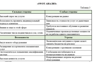 Бизнес план для социального контракта