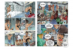 Комикс "Дед Мороз. Ледяное сердце. стр.  9 -11.