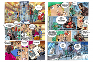 Комикс "Дед Мороз. Ледяное сердце". стр. 12-15.