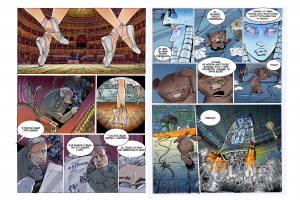 Комикс "Дед Мороз. Ледяное сердце". стр. 25-28.