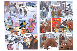 Комикс "Дед Мороз. Ледяное сердце". стр. 32-37.