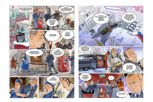 Комикс "Дед Мороз. Ледяное сердце". стр. 39-40.