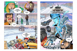 Комикс "Дед Мороз. Ледяное сердце. стр. 42-43