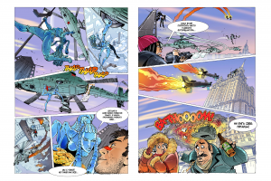 Комикс "Дед Мороз. Ледяное сердце. стр 54 - 56.