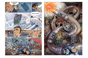 Комикс "Дед Мороз . Ледяное сердце". стр. 60 - 65.