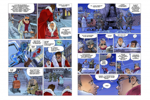Комикс "Дед Мороз. Ледяное сердце." стр. 87 - 88.