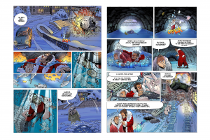 Комикс "Дед Мороз. Ледяное сердце". стр 90 - 91.