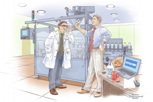 Иллюстрация. " Небольшая поломка".