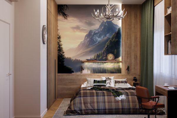 Комната для юноши в манере ЭКО