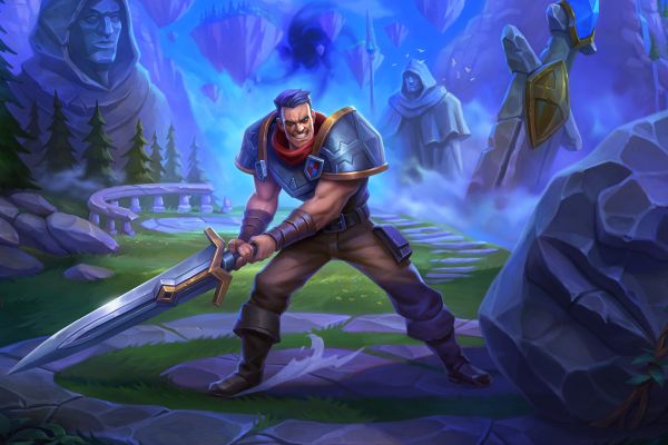 Лендинг для Blades.Games