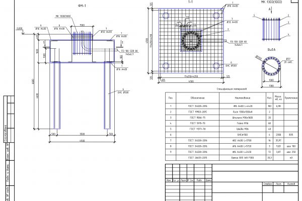 Проектирование флагштока высотой 40 м