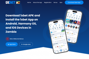 Верстка макета для сайта 1xBet