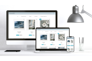 Интернет-магазин для художника