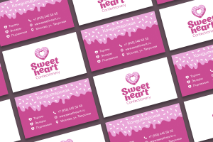 Логотип и визитка для кондитерской
