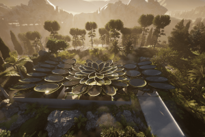 Визуализация к архитектурной концепции Sommerhaus на базе Case Study House #24