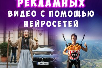 Видеопоздравление от знаменитости,реклама,создание контента с помощью нейросети