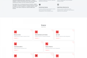 Разработка сайта для продажи металоконструкций