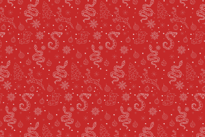 новогодний паттерн