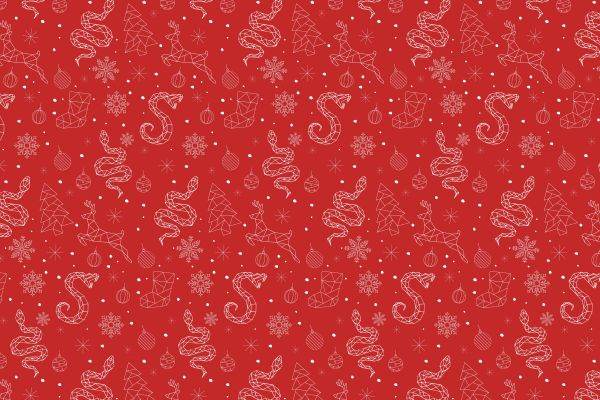 новогодний паттерн