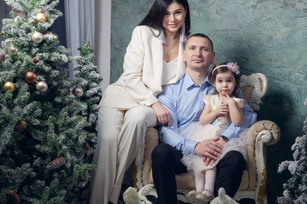 Новогодняя семейная фотосессия 2