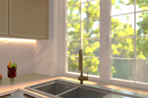 Визуализации кухни 9,8 кв.м