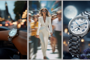 AI-видеоролик для часового салона с акцентом на динамику города и эстетику времени