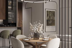 Квартал Декабристов (кухня-гостиная)