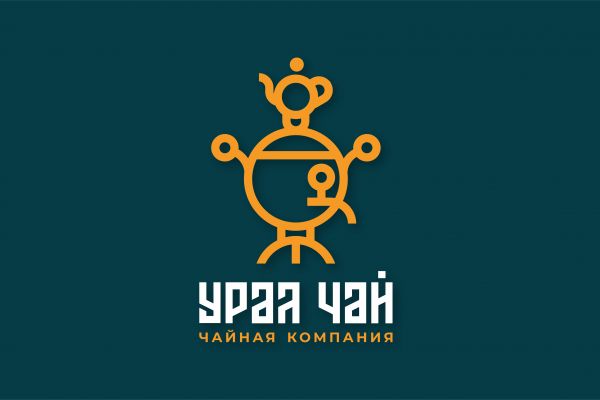 Логотип чайной компании "Урал Чай".