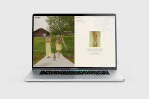 Интернет-магазин на Тильде под ключ для бренда дизайнерской одежды TAIWA