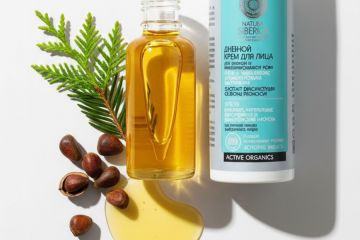 Дизайн инфографики для карточки товара "Дневной крем для лица"