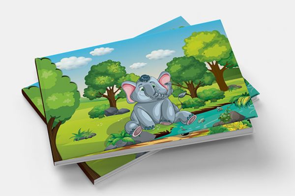 Иллюстрации для детской книжки-картинки "Зоопарк"