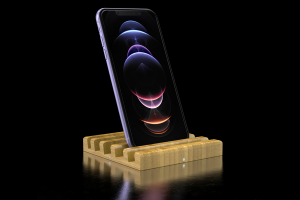 Бамбуковая подставка для телефона