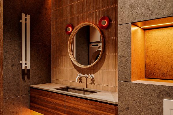 3d визуализация квартиры в Москве.