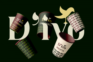 Логотип, айдентика и линейка упаковок для бренда кофе