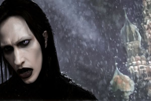 Арт по фотографии Мэрилина Мэнсона