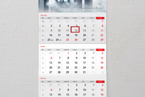 Календарь квартальный Технолифт