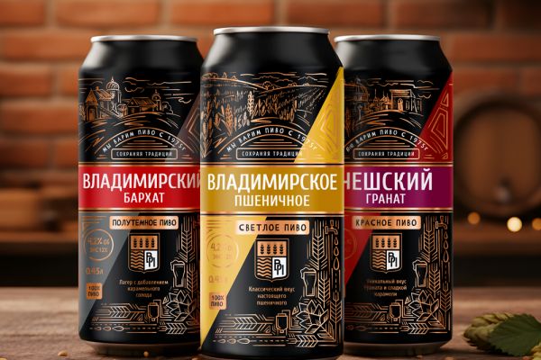 Дизайн упаковки пива