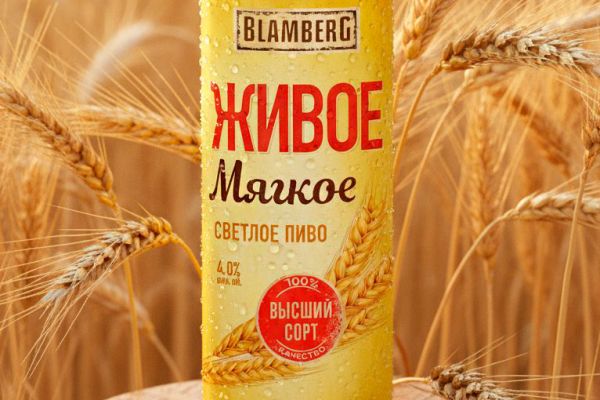 Дизайн этикеток пива "Живое"