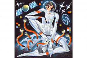 Иллюстрация на космическую тему