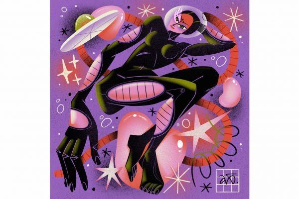 Иллюстрация на космическую тему