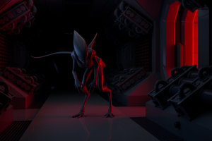 Чужой анимация