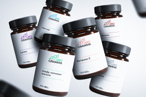 Логотип и дизайн этикеток для линейки БАДов