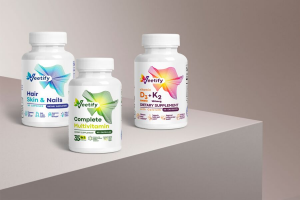 Задача состояла в полной разработке визуального стиля для линейки биологически активных добавок для рынка США, начиная с логотипа до полноценной упаковки. С последующей подготовкой