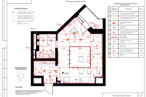 Технический проект квартиры в Московский области.