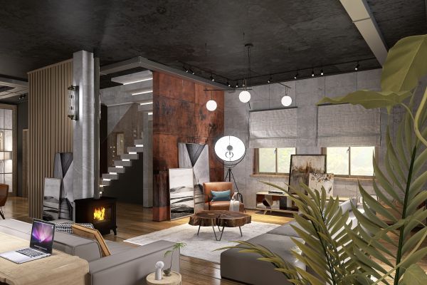 “LOFT БРУТАЛИЗМ И НЕМНОГО УЮТА”